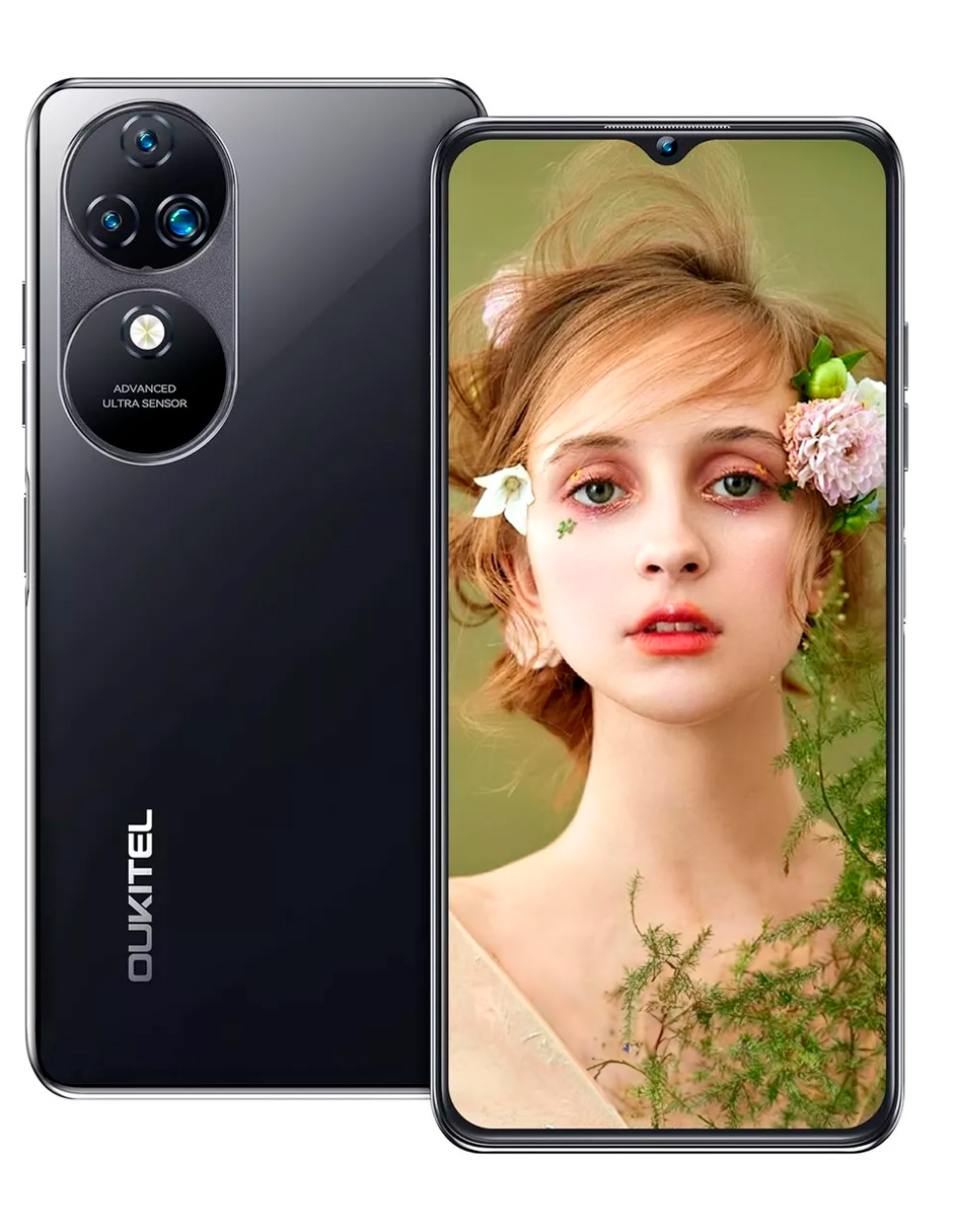 Celular Oukitel C38 Liberado Dual Sim 256 GB Negro