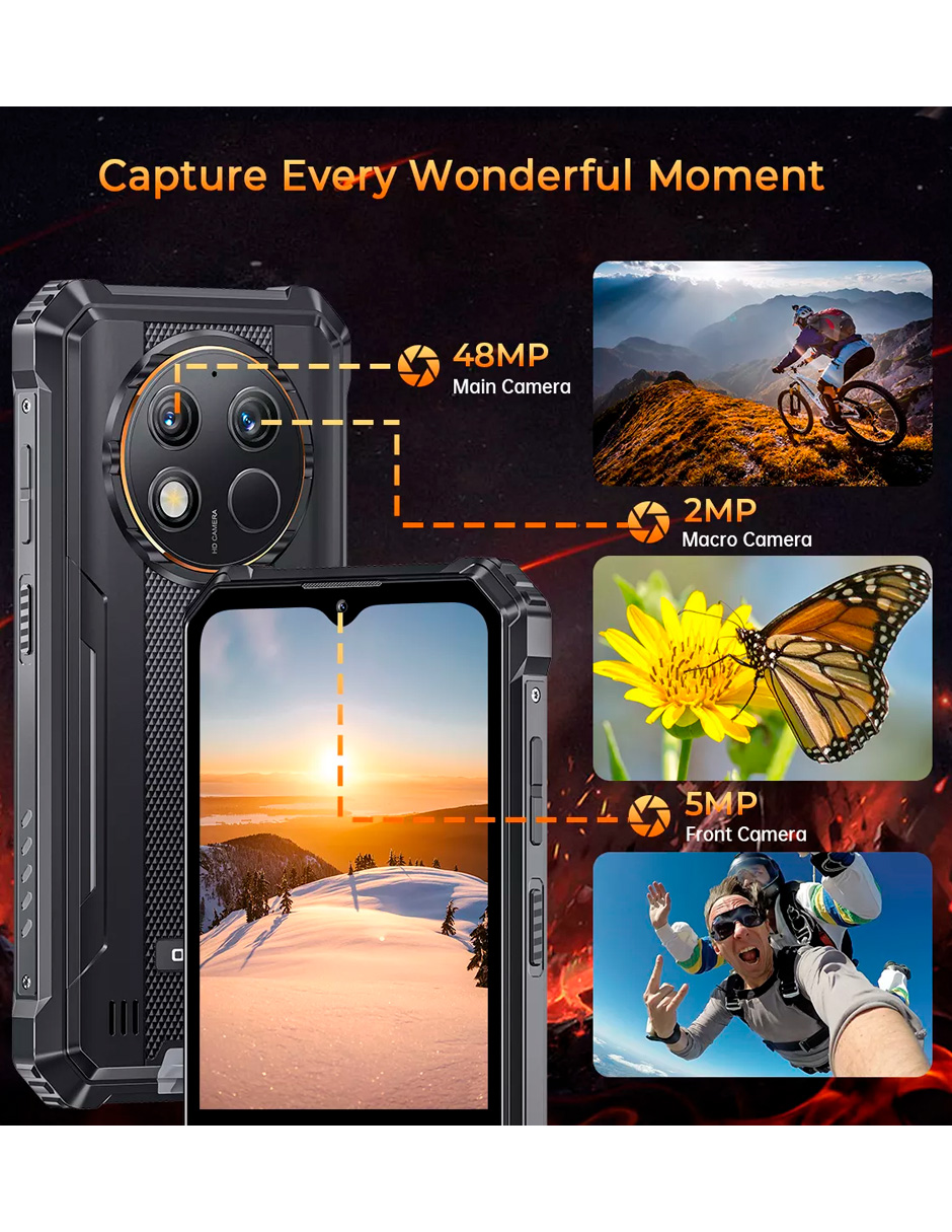 Foto 8 pulgar | Celular Oukitel G1-GAMER Liberado Dual Sim 256 GB Negro