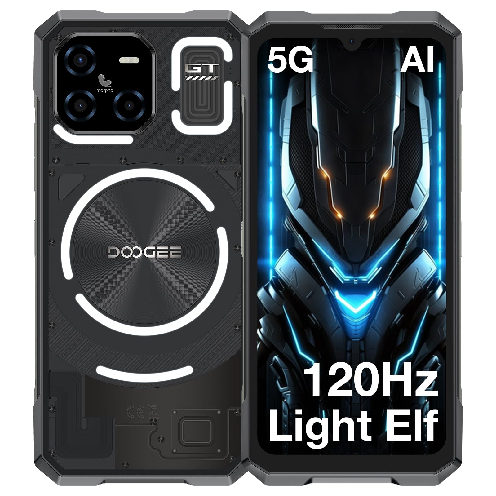 Smartphone Robusto Doogee Blade Gt Ai 5g 32 Gb+256 Gb/2 Tb Android 14 - Venta Internacional.