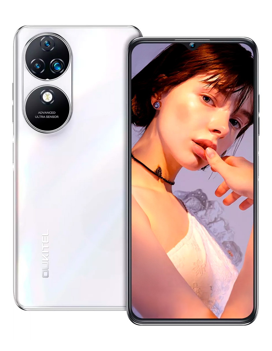 Celular Oukitel C38 Liberado Dual Sim 256 GB Blanco