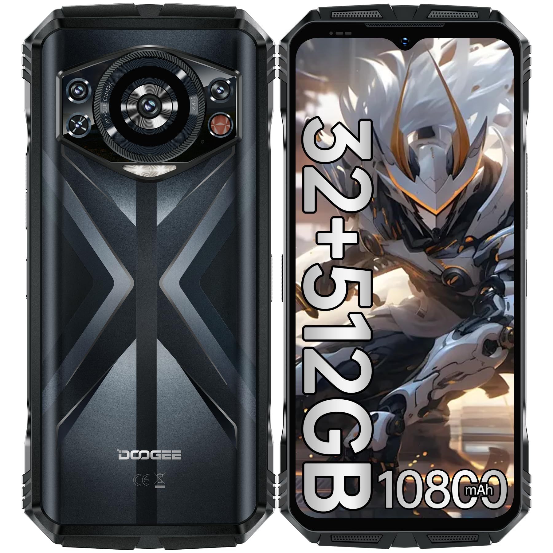 Smartphone Doogee S118 Robusto Desbloqueado De 32 Gb De Ram+512 Gb De Rom - Venta Internacional.