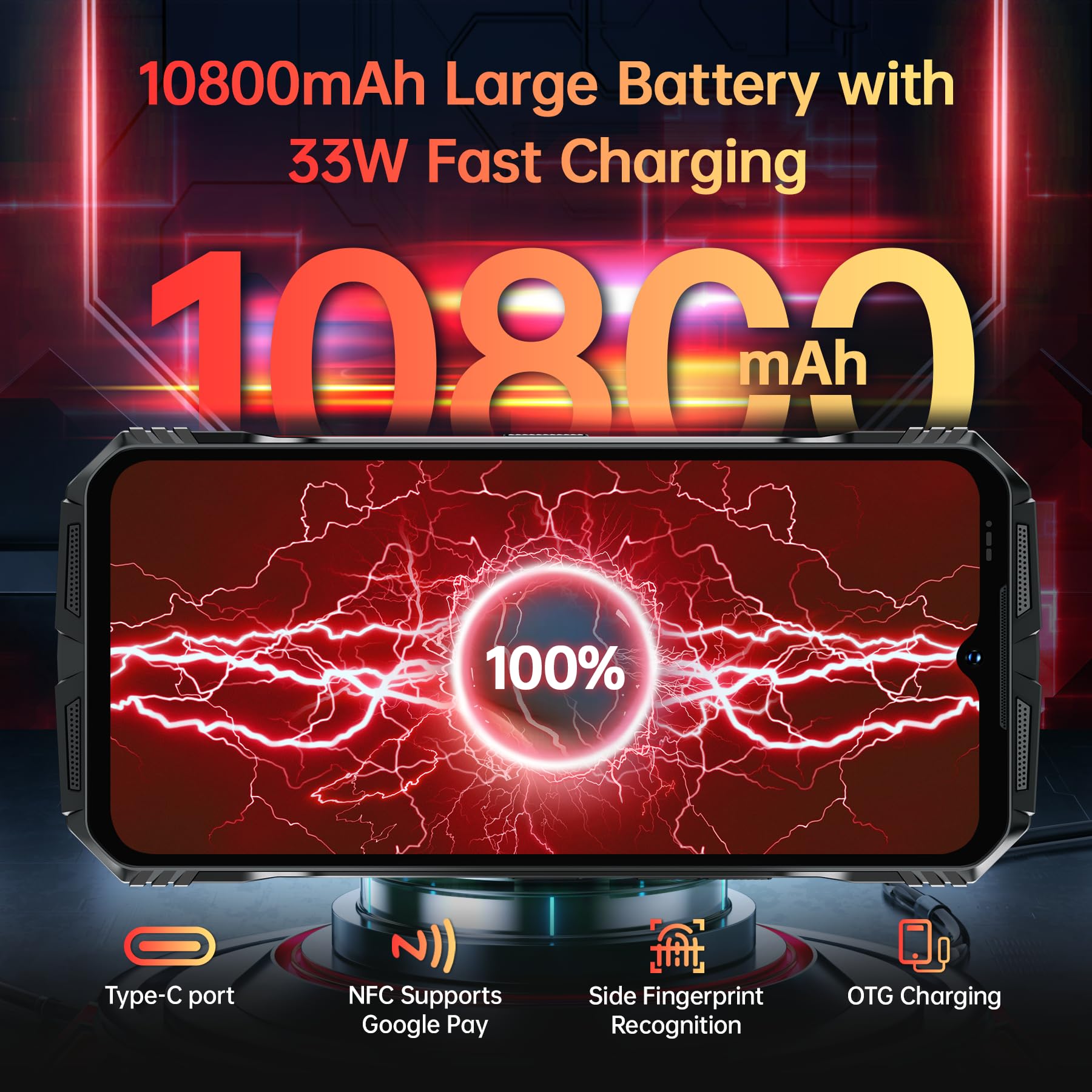 Foto 4 pulgar | Smartphone Doogee S118 Robusto Desbloqueado De 32 Gb De Ram+512 Gb De Rom - Venta Internacional.