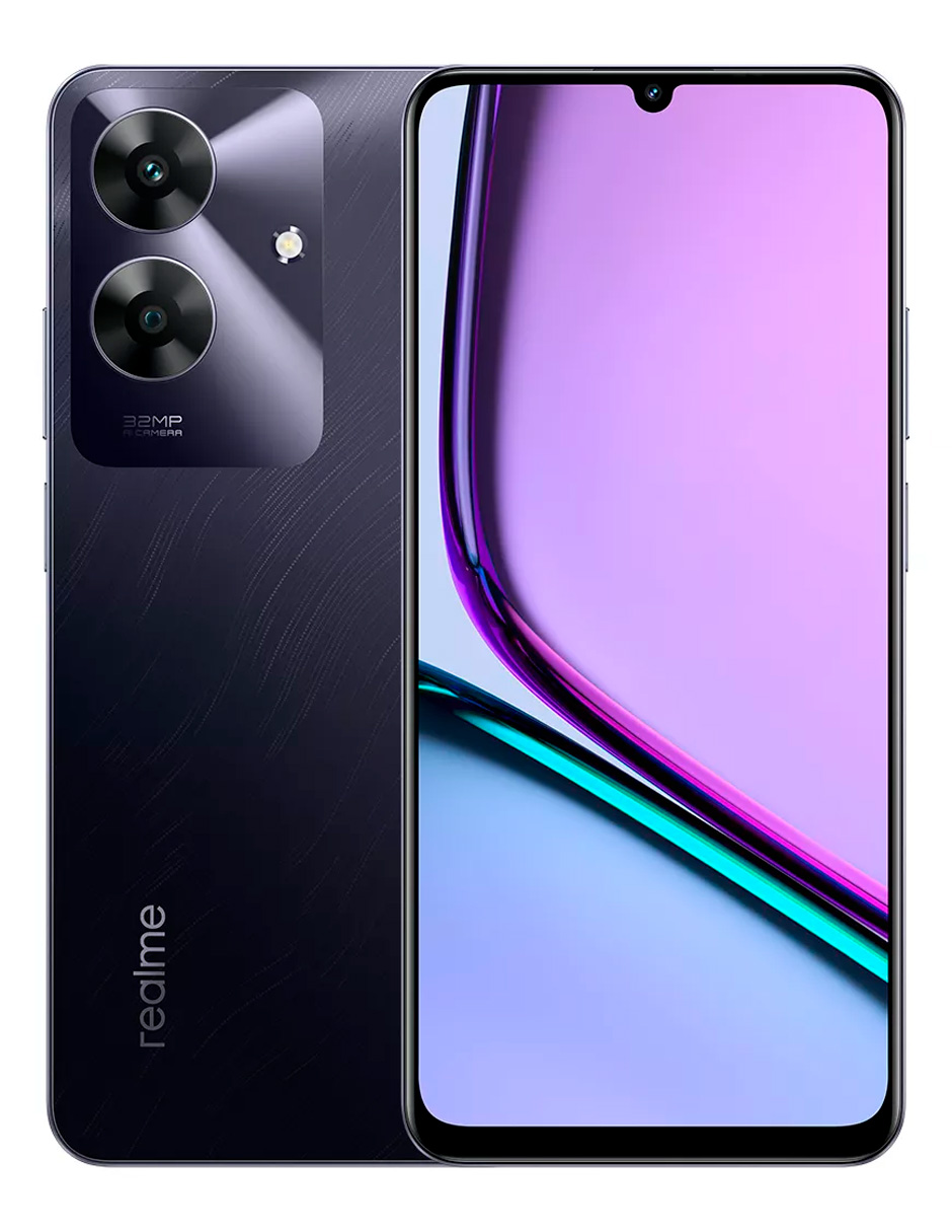 Celular Realme Note60 Liberado 4 GB Negro
