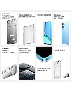 Foto 4 | Note 60 Dual Sim Desbloqueado 128 Gb 4 Gb Ram Azul