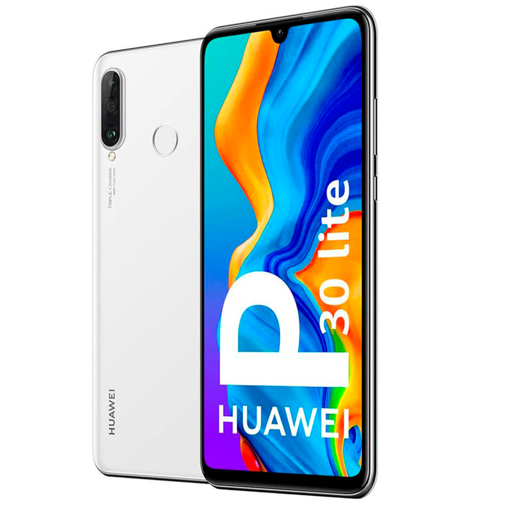 Celular Huawei P30 Lite Liberado 6 GB Blanco
