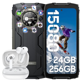 Foto 1 | Celular Blackview Bv9300 Pro Liberado 24 Gb Negro-Venta Internacional