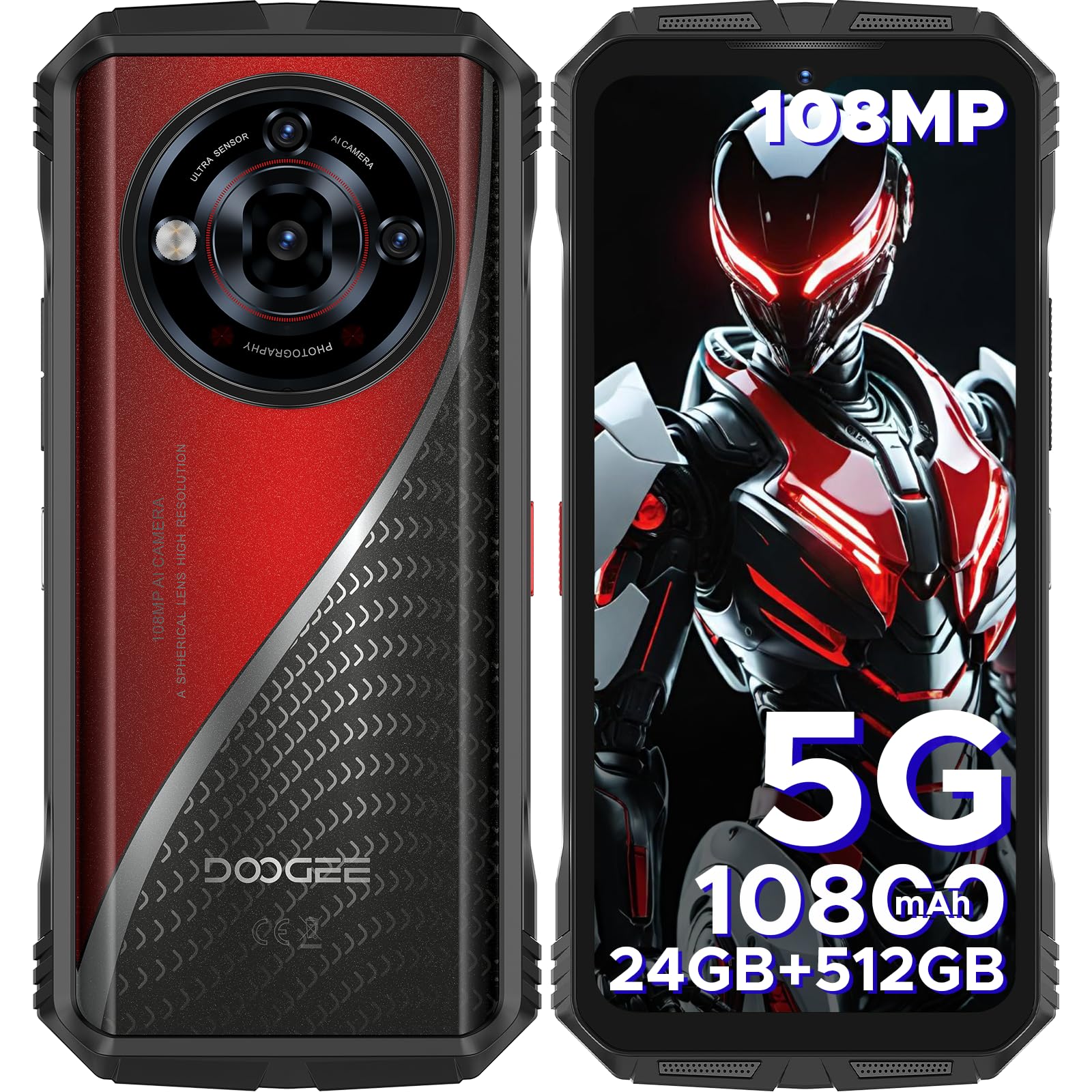 Foto 2 pulgar | Smartphone Robusto Doogee S118 Pro (2025) 5g 24 Gb+512 Gb/2 Tb - Venta Internacional.