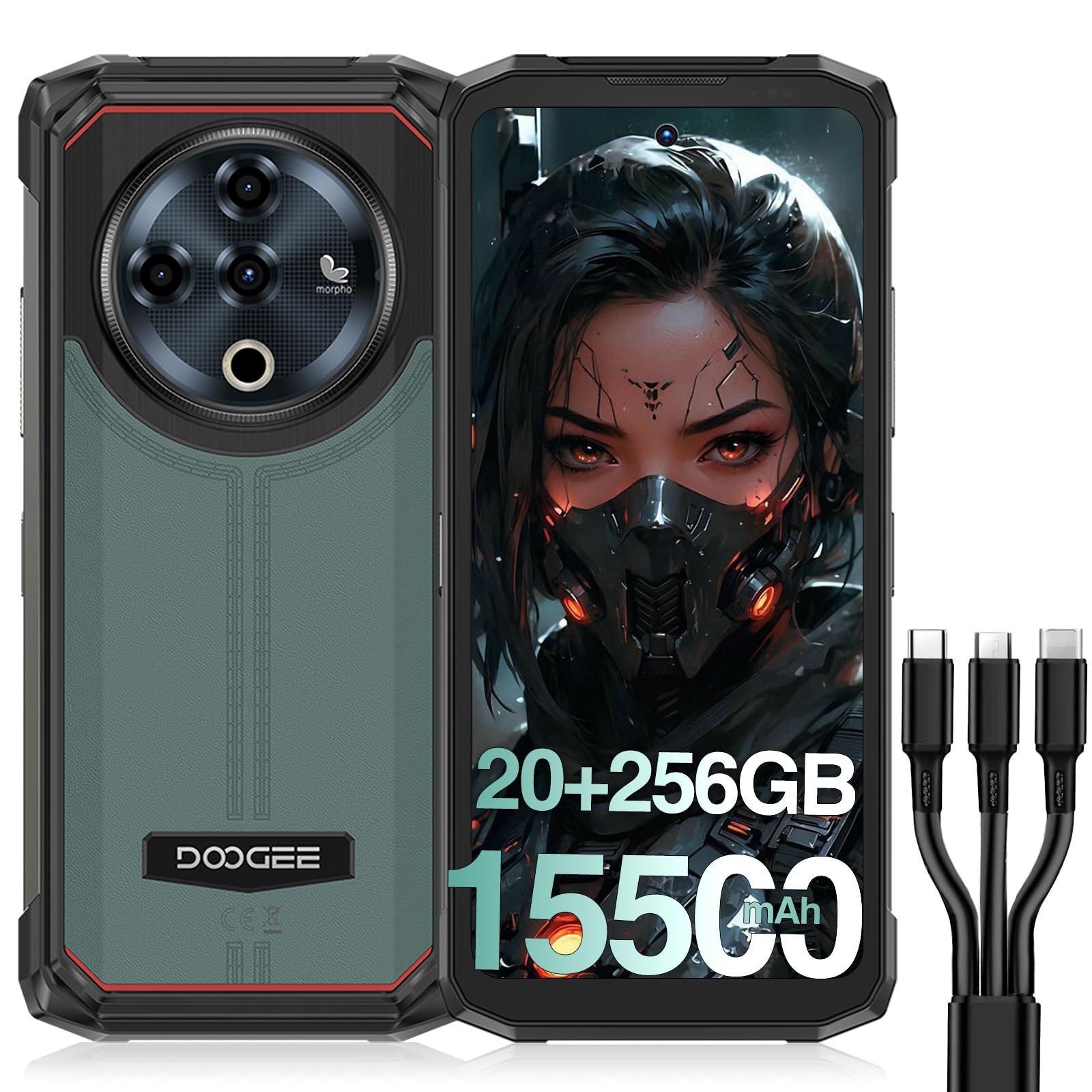 Foto 2 pulgar | Smartphone Doogee Fire 6, Potente, 20 Gb+256 Gb, 50 Mp, Android 14 - Venta Internacional.