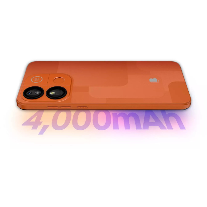 Foto 4 pulgar | Blu J12 4g 64 Gb Naranja (2+4) Gb Ram Nacional
