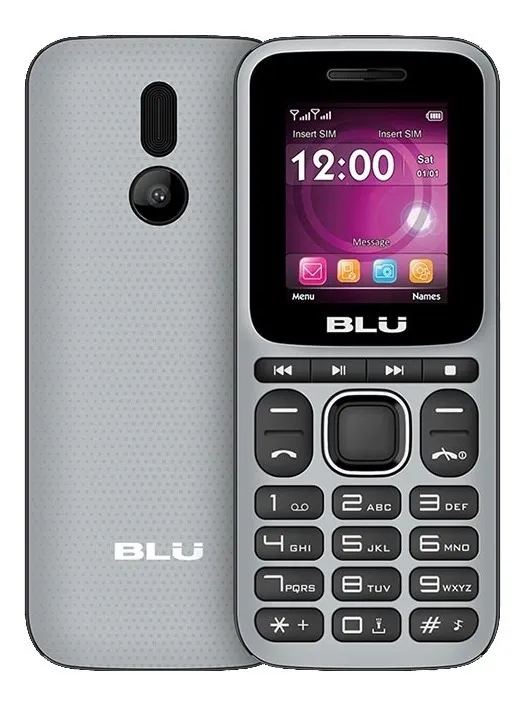Foto 4 pulgar | Blu Z4 Music 2g Z253 32 Mb Gris 32 Mb Latino