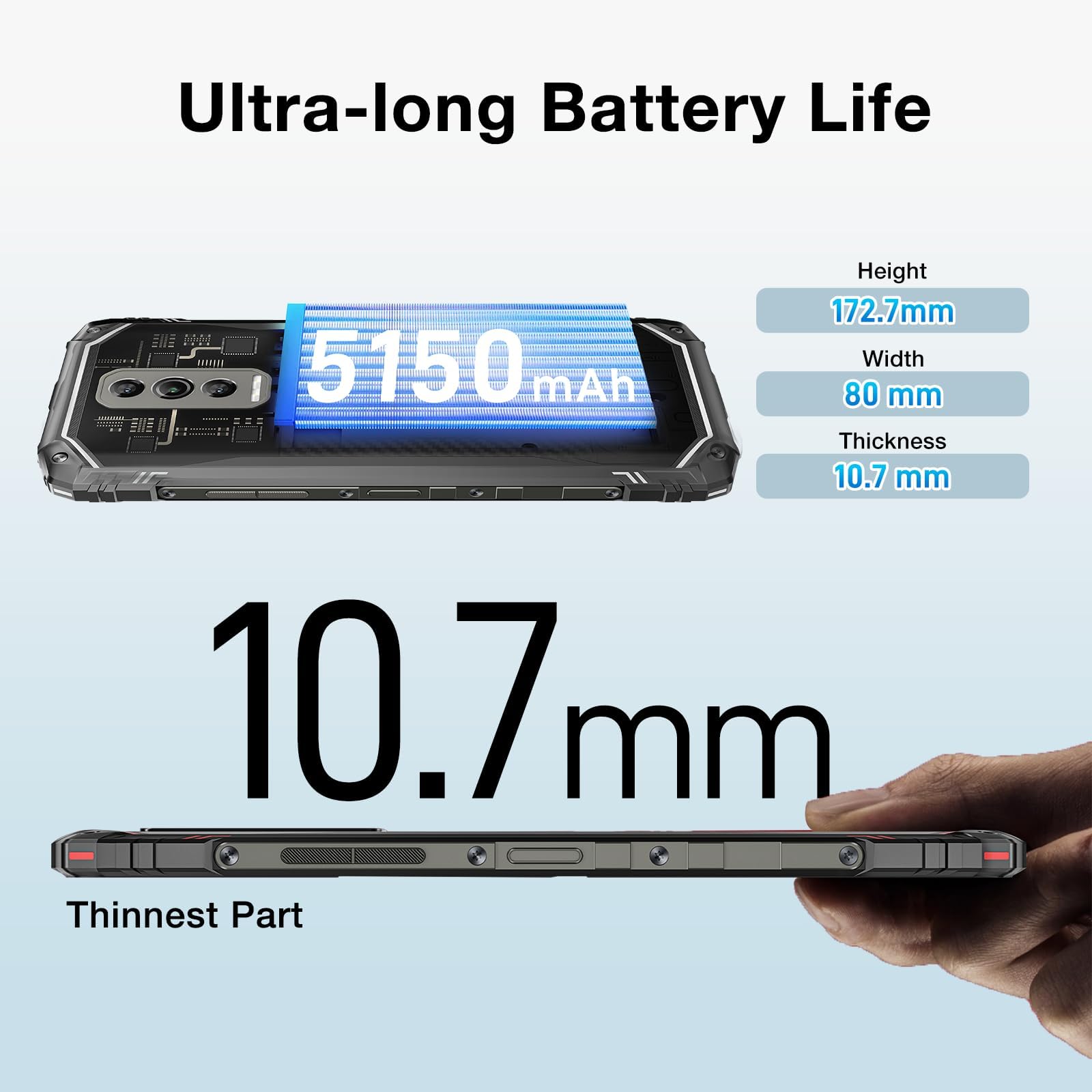 Foto 5 pulgar | Smartphone Doogee Blade 10 Ultra (2025) 20 Gb De Ram 256 Gb De Rom - Venta Internacional.