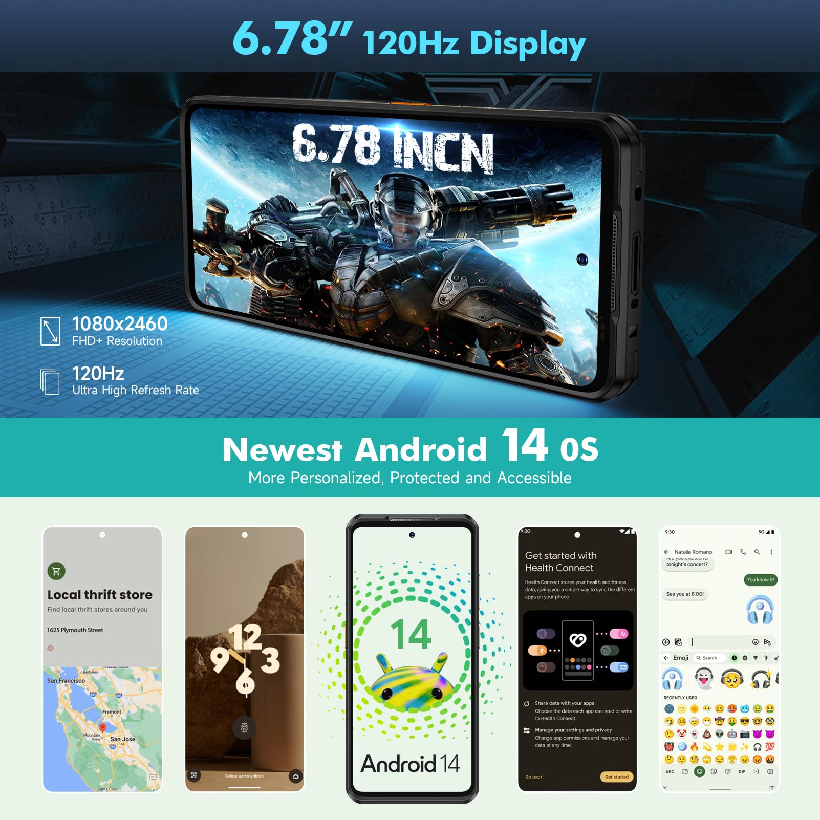 Foto 7 pulgar | Ulefone Armor 25t Desbloqueado 12 Gb + 256 Gb - Venta Internacional