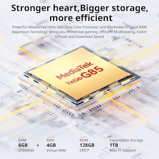 Foto 3 | Blackview Bv7100 Desbloqueado 10 Gb + 128 Gb Android 12 - Venta Internacional
