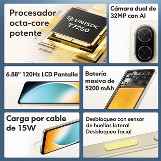 Foto 2 | Celular Poco C71 3+64gb Negro