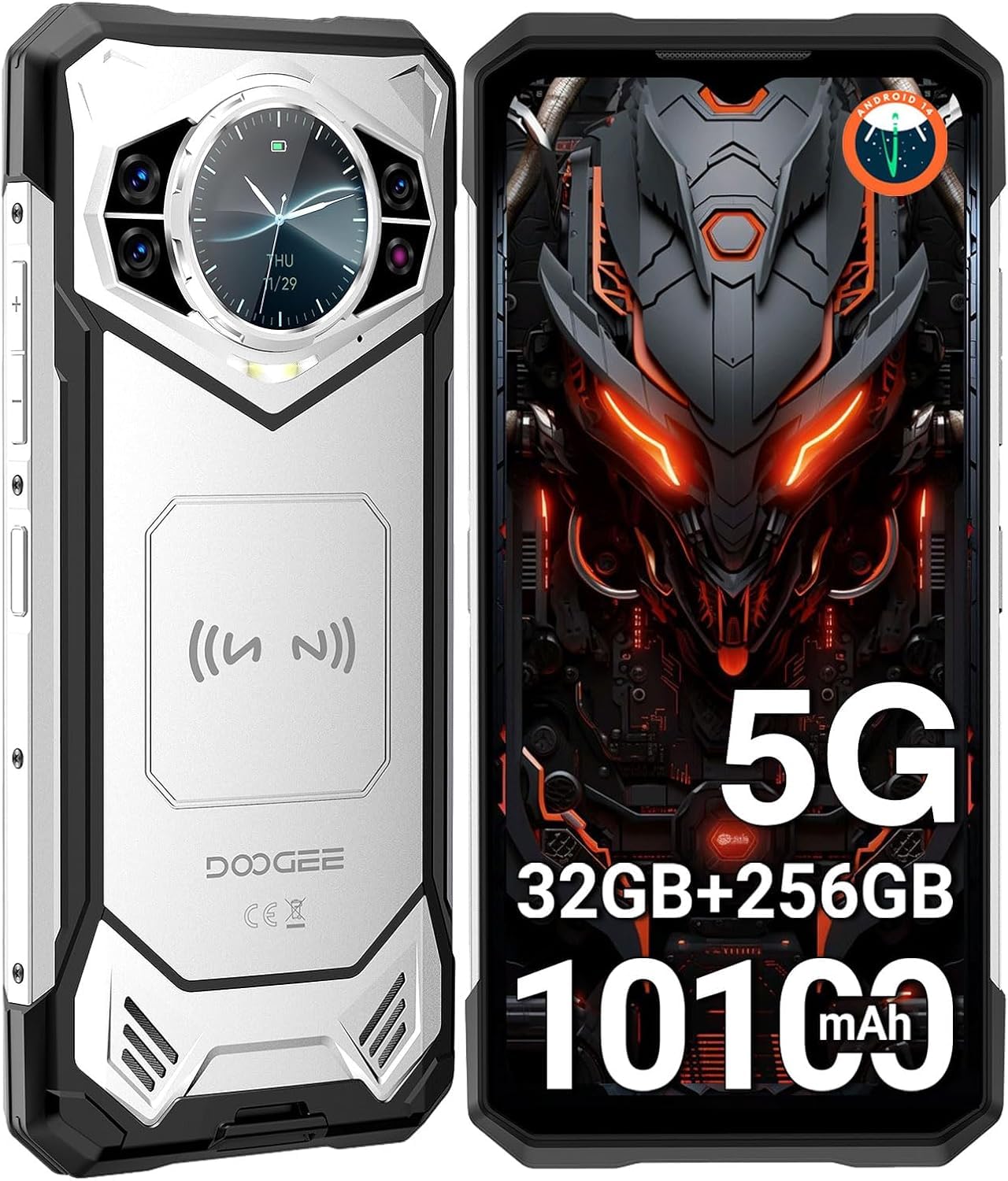 Smartphone Doogee S200 Robusto 5g 32gb+256gb 10100mah 33w - Venta Internacional. $11,864