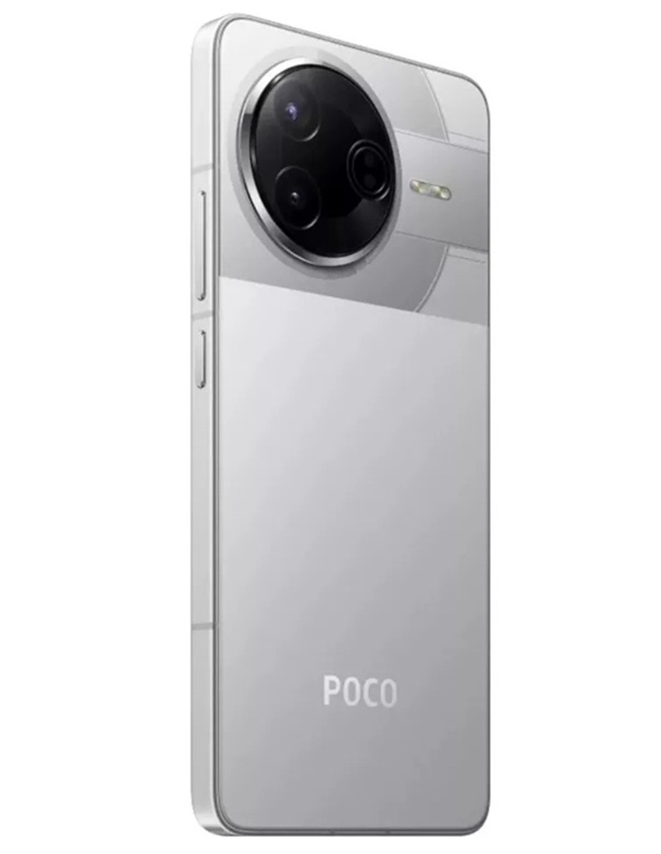 Foto 4 pulgar | Celular Xiaomi Desbloqueado Poco F7 Pro 5g 512gb 12gb Ram Plata