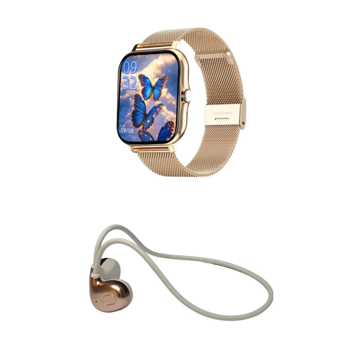 Foto 4 | Bundle Xiaomi Poco C71 128gb Rom Xiaomi Dorado Incluye Smartwatch-y13 + Audífonos G-tide Ac01