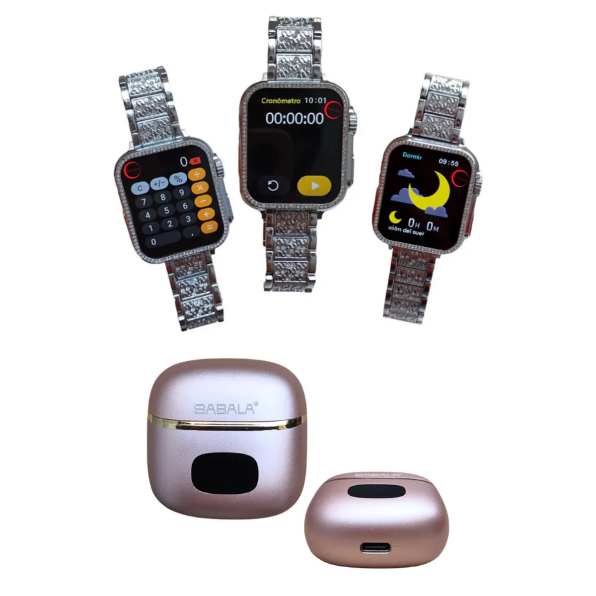 Foto 7 pulgar | Celular Xiaomi Poco C71 128 GB Dorado + Smartwatch Bossney + Audífonos Sabala ST-761