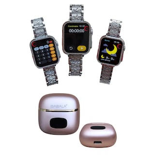 Foto 6 | Celular Xiaomi Poco C71 128 GB Dorado + Smartwatch Bossney + Audífonos Sabala ST-761