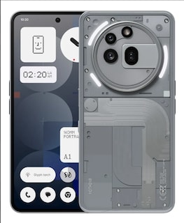 Foto 1 | Smartphone Nothing Phone (3a) Pro 12 Gb Ram 256 Gb Rom Gris