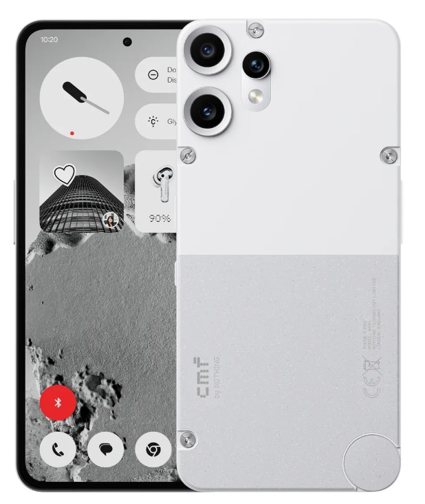 Smartphone Cmf Phone 2 Pro De 8 Gb De Ram Y 128 Gb De Rom, Color Blanco $5,763