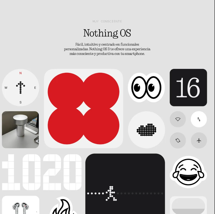 Foto 3 | Smartphone Nothing Phone (3a) 8 Gb Ram 128 Gb Rom Negro