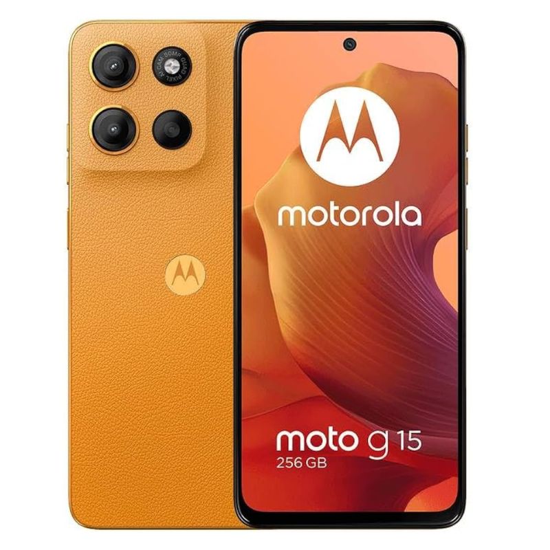 Foto 2 pulgar | Celular Motorola Moto G15 Liberado 128 GB Naranja