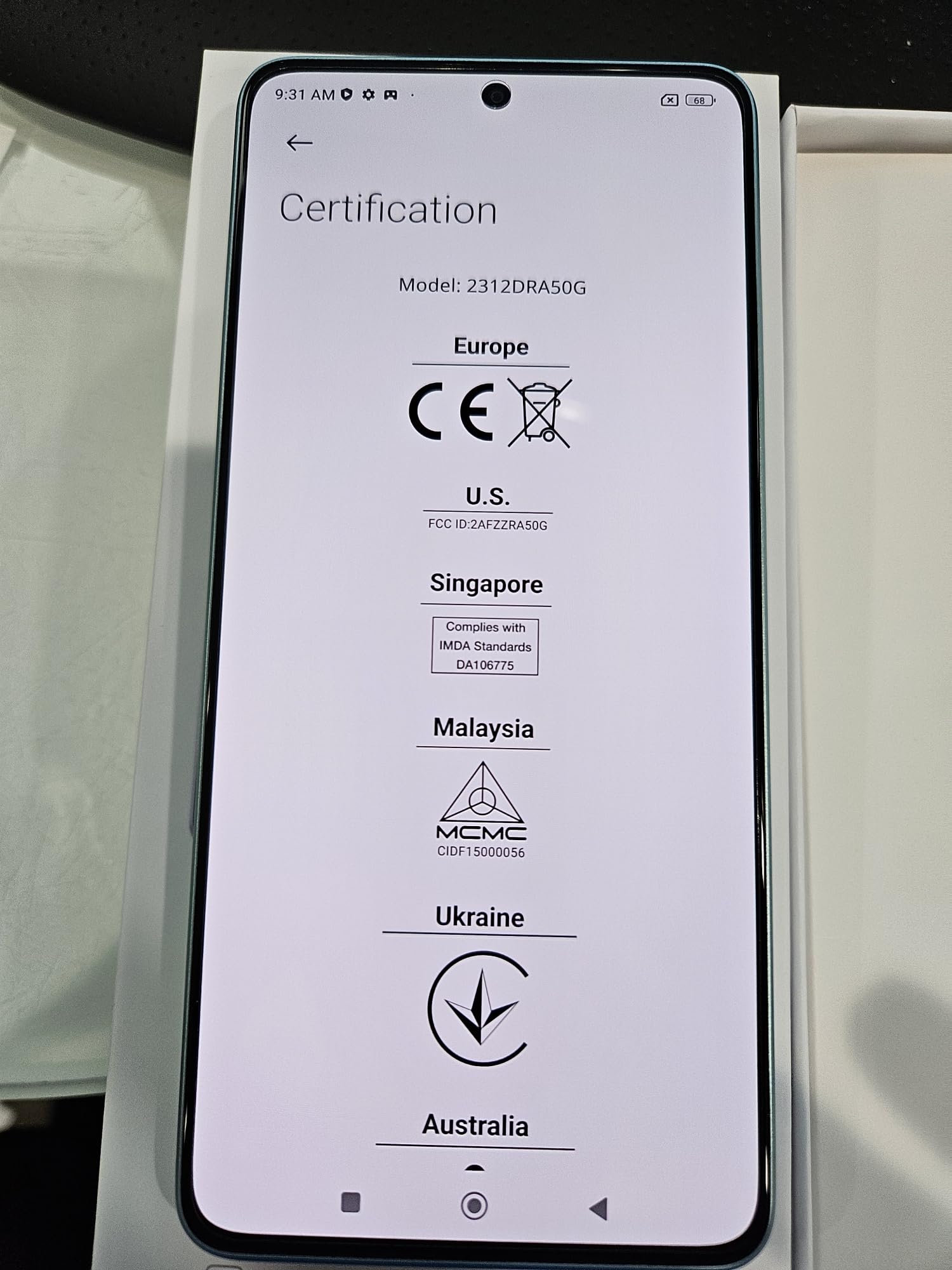 Foto 2 | Smartphone Xiaomi Redmi Note 13 Pro 5g De 512 Gb, Color Verde Azulado - Venta Internacional.