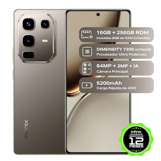 Foto 2 | Infinix Note 50x 5g (8+8) Gb 256 Gb 5g Gris