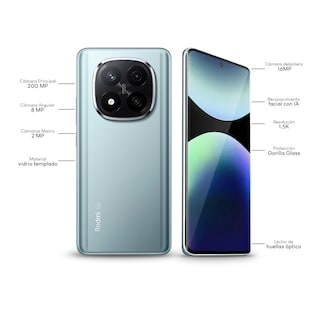 Foto 3 | Celular Xiaomi Redmi Note 14 Pro Plus 5g Snapdragon 7s-gen3 8c 12gb 512gb 6.67'' Azul