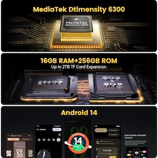 Foto 3 | Smartphone Ulefone Armor X31 Pro 5g Robusto De 16 Gb+256 Gb Android 14 - Venta Internacional.