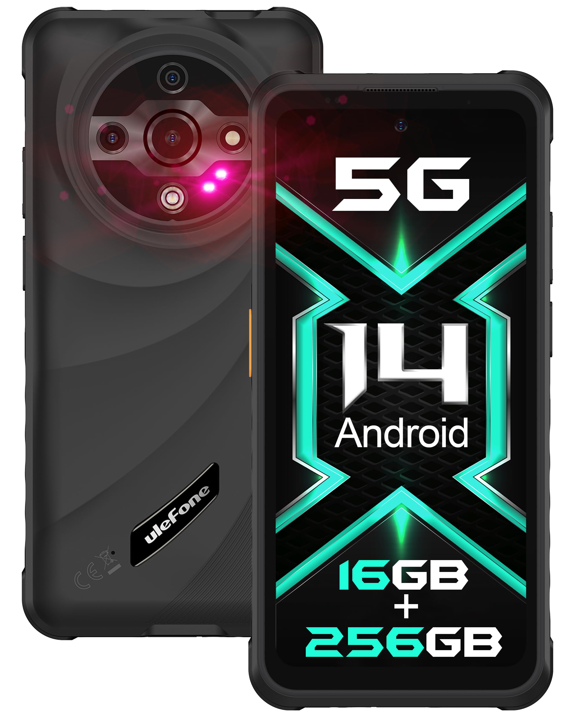 Foto 2 pulgar | Teléfono Robusto Ulefone Armor X31 Pro 5g 16gb+256gb Android 14 - Venta Internacional.