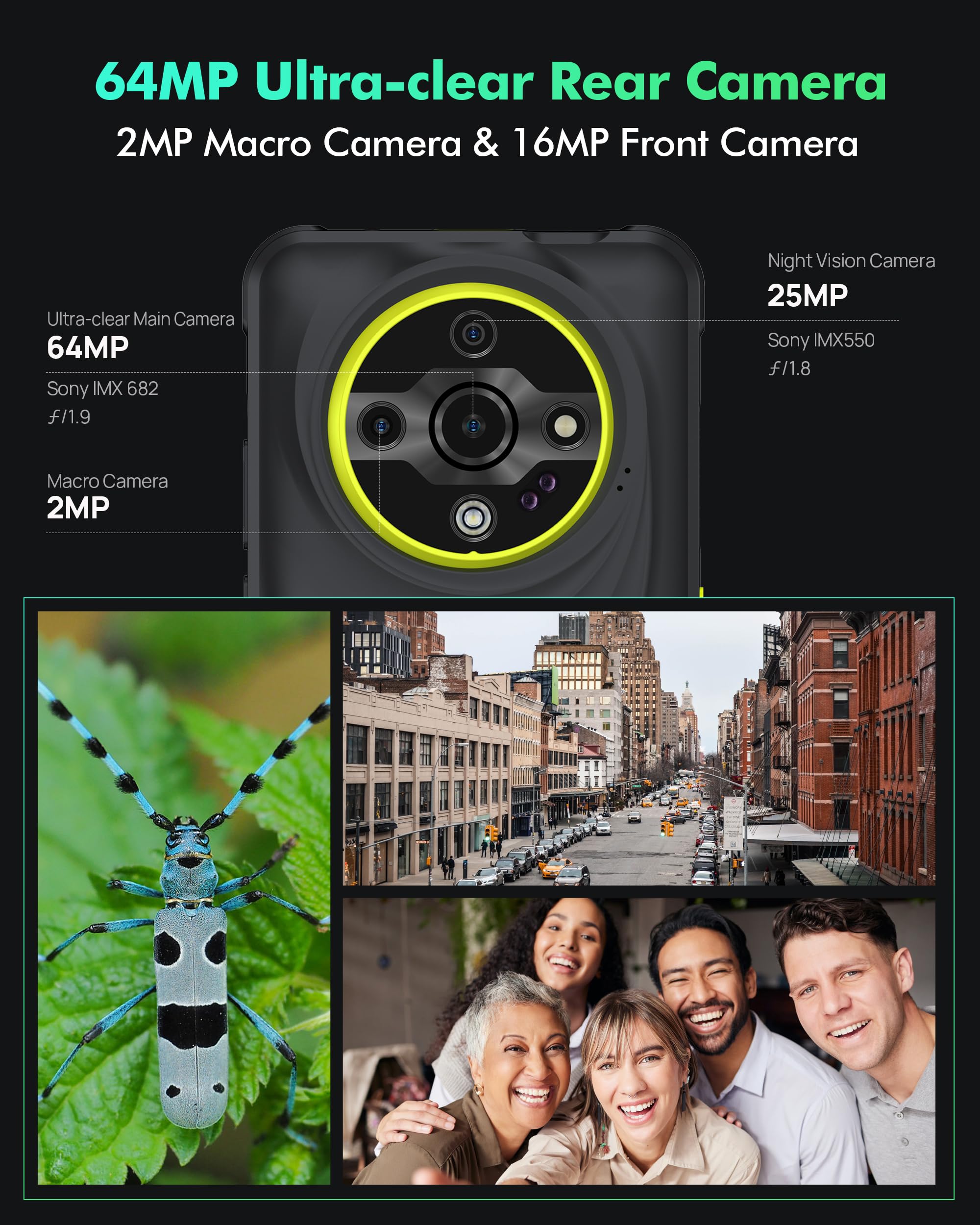 Foto 5 pulgar | Teléfono Robusto Ulefone Armor X31 Pro 5g 16gb+256gb Android 14 - Venta Internacional.