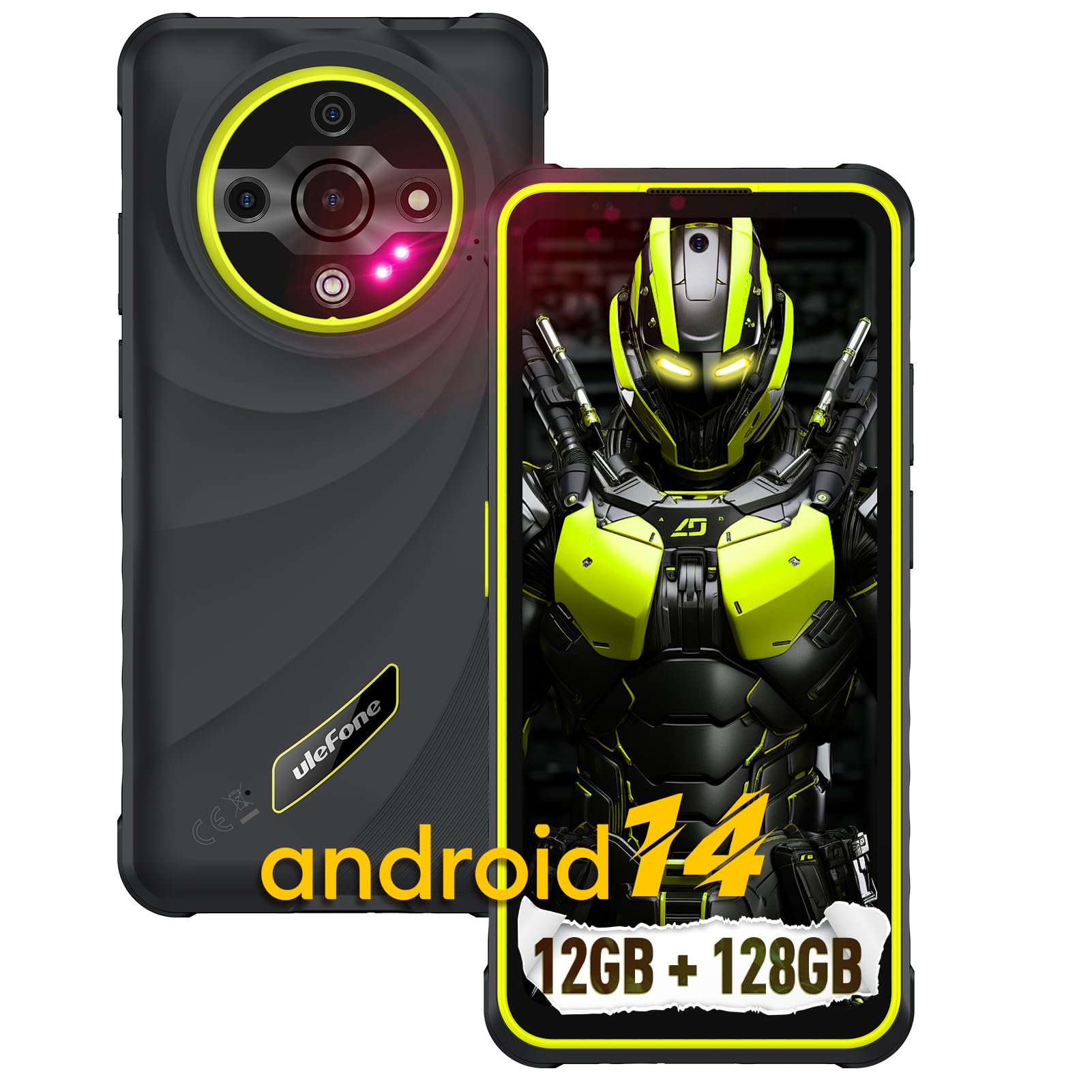 Foto 2 pulgar | Smartphone Ulefone Armor X31 4g 12 Gb Ram 128 Gb Verde Android 14 - Venta Internacional.