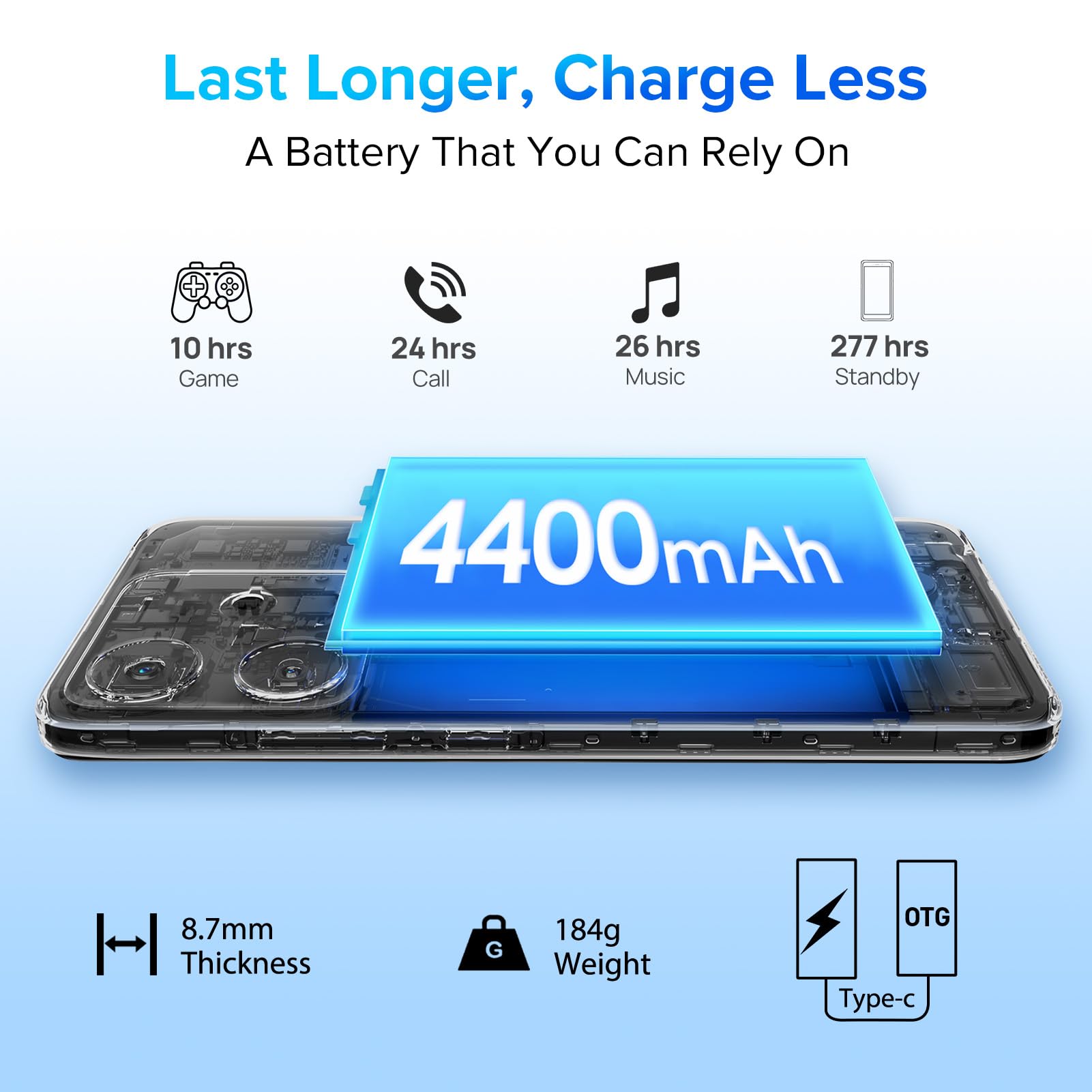 Foto 6 | Smartphone Ulefone Note 16 Pro Desbloqueado 12gb+128gb Púrpura - Venta Internacional.