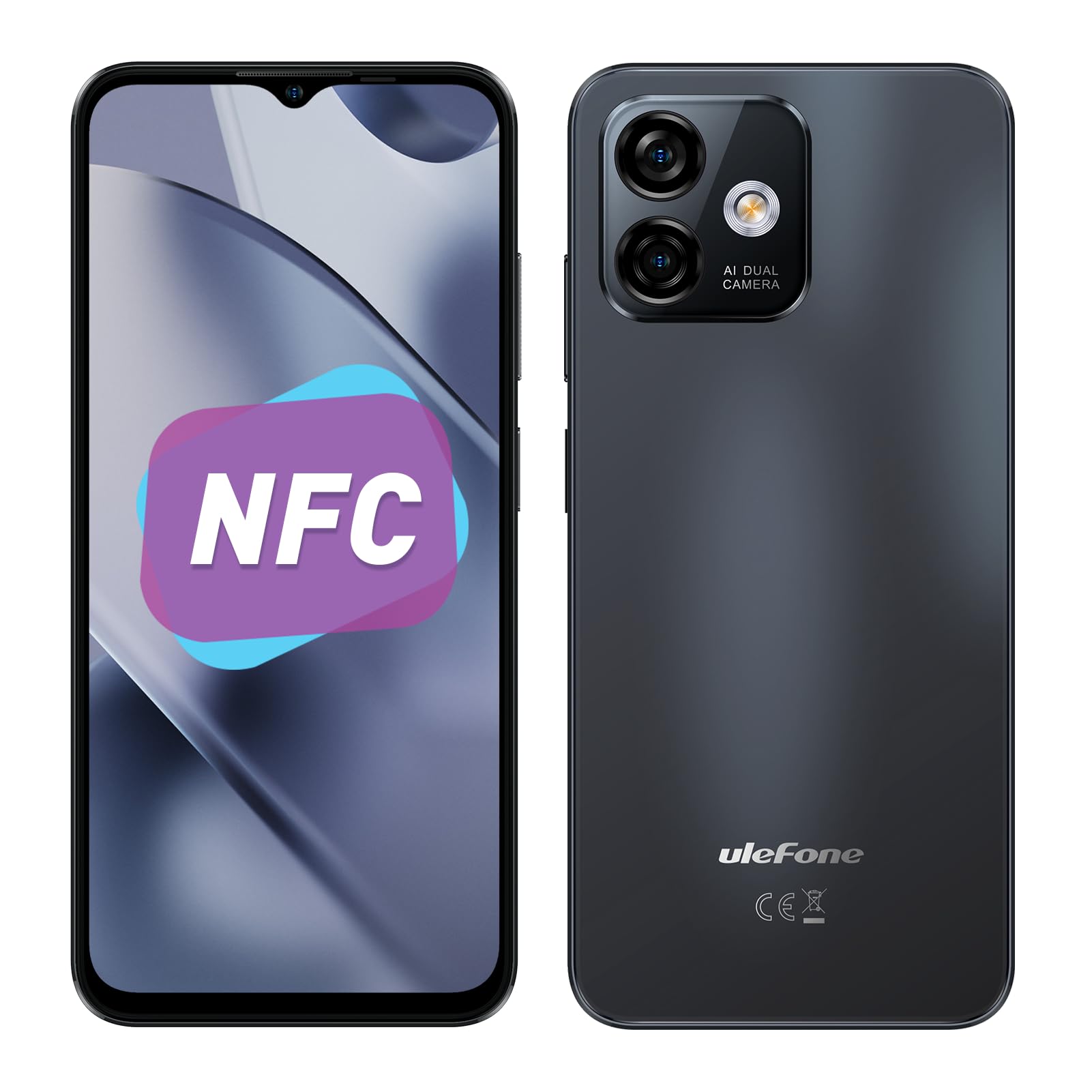 Foto 1 | Celular Ulefone Note 16 Pro 2023 12gb Ram 128gb Rom Negro - Venta Internacional.