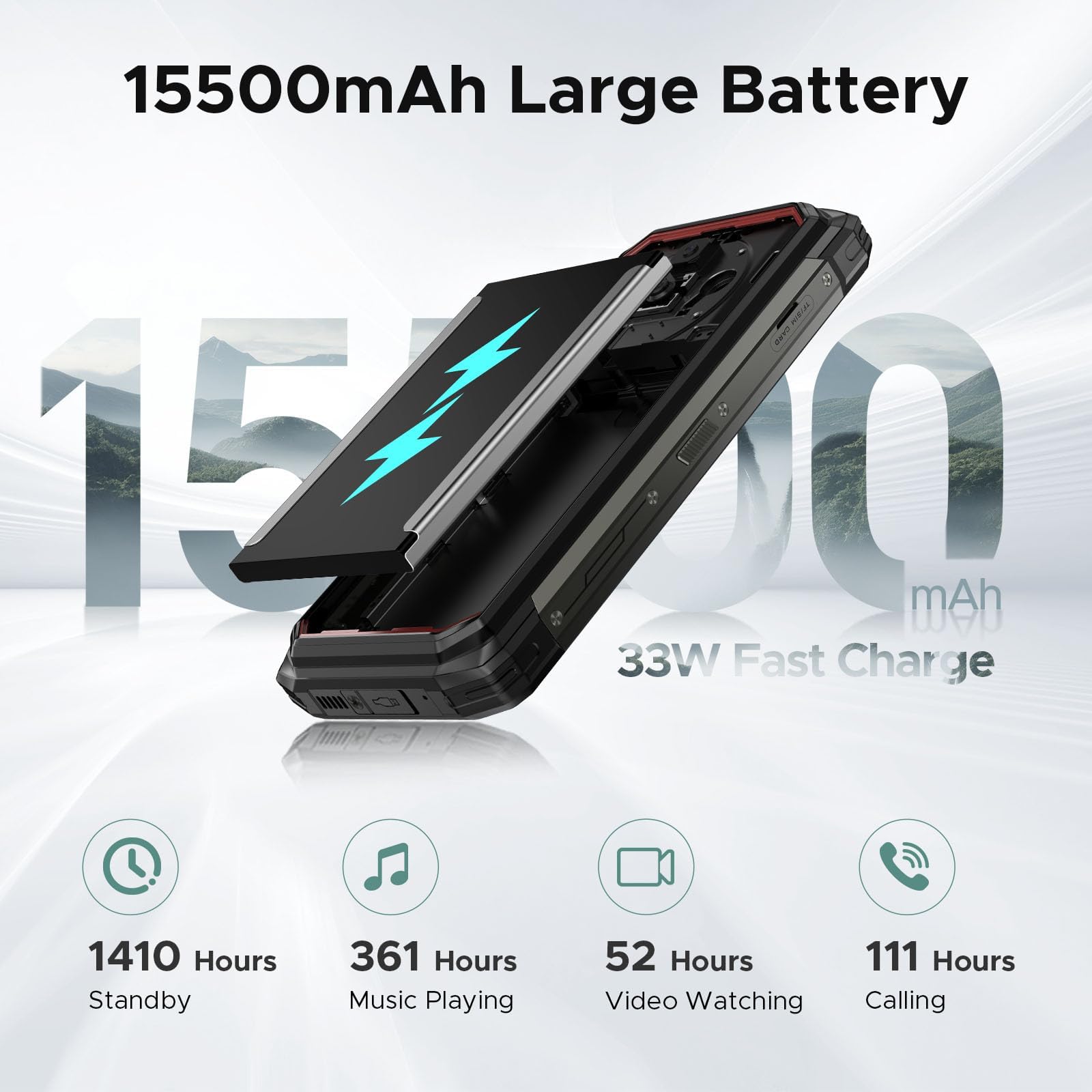 Foto 3 pulgar | Smartphone Robusto Doogee Fire 6 Power (2025) 256 Gb/2 Tb 50 Mp - Venta Internacional.