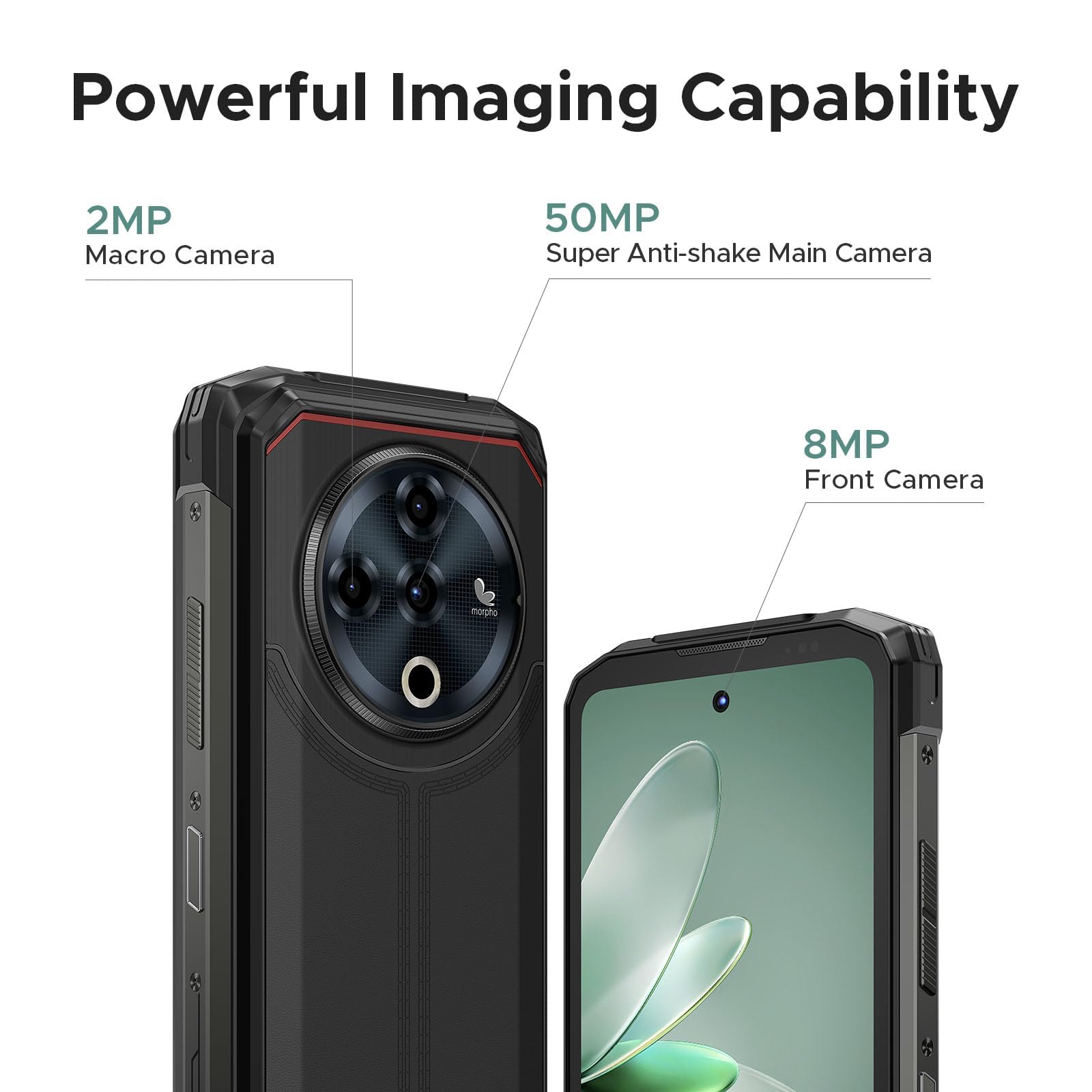 Foto 7 pulgar | Smartphone Robusto Doogee Fire 6 Power (2025) 256 Gb/2 Tb 50 Mp - Venta Internacional.