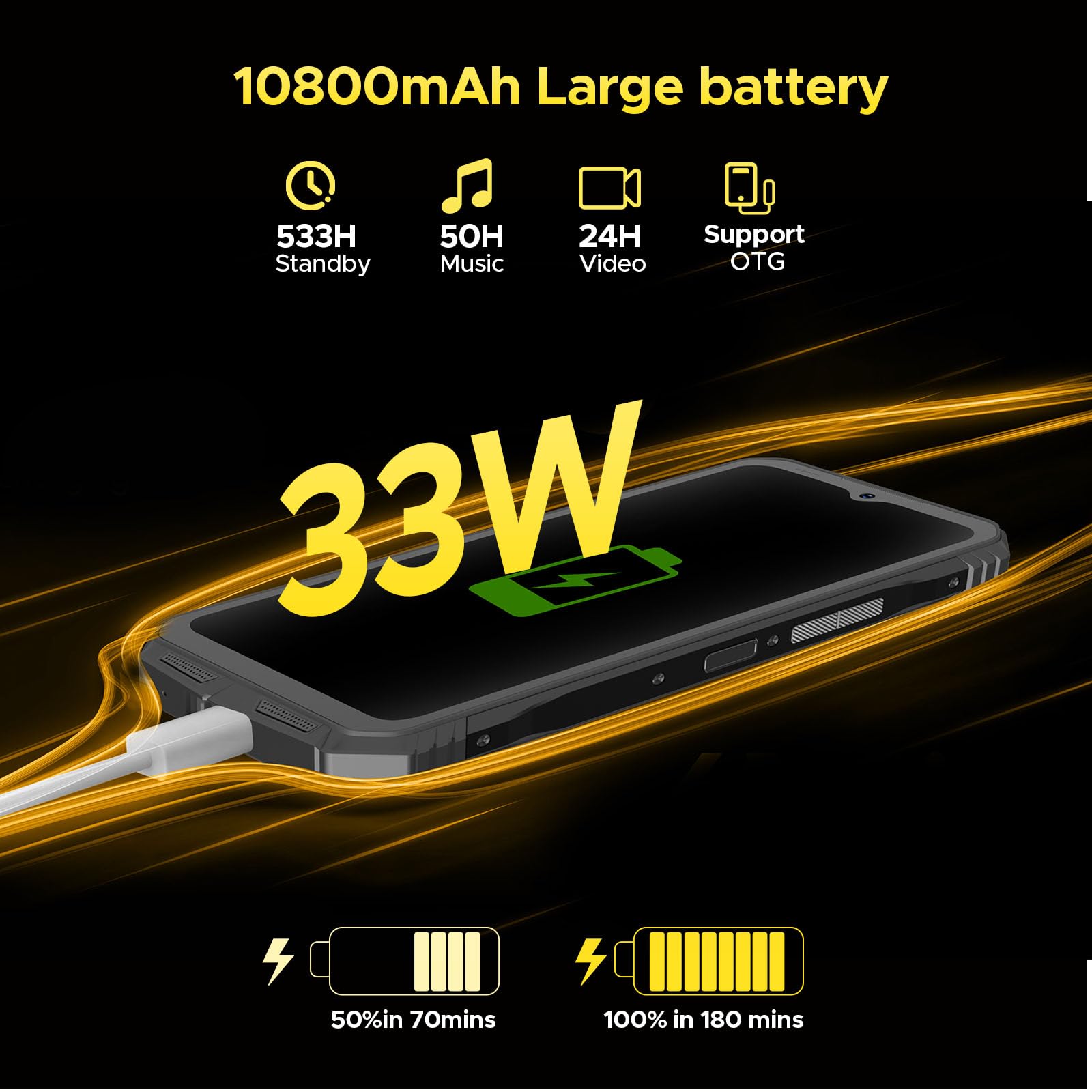 Foto 6 | Smartphone Doogee S Punk Android 14 16 Gb+256 Gb/1 Tb 10800 Mah - Venta Internacional.