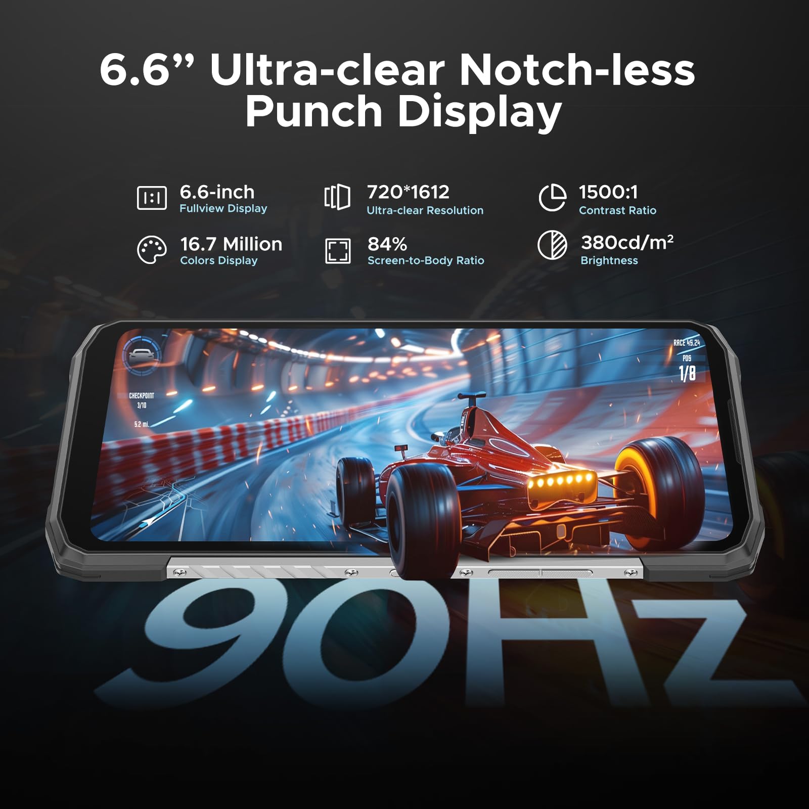 Foto 6 pulgar | Smartphone Doogee Blade10, Resistente, 24 Gb+256 Gb/2 Tb, 10300 M - Venta Internacional.