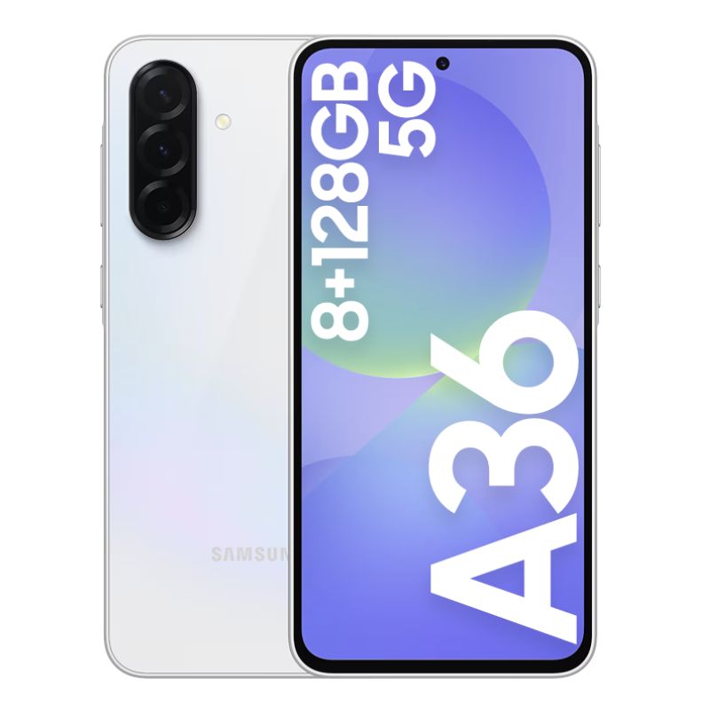 Foto 1 | Celular Samsung Galaxy A36 5G Liberado Dual Sim 128 GB Blanco