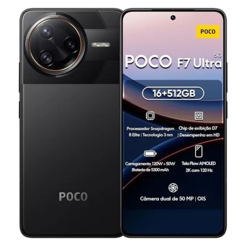 Foto 1 | Xiaomi Poco F7 Ultra Dual 512gb 16ram Negro