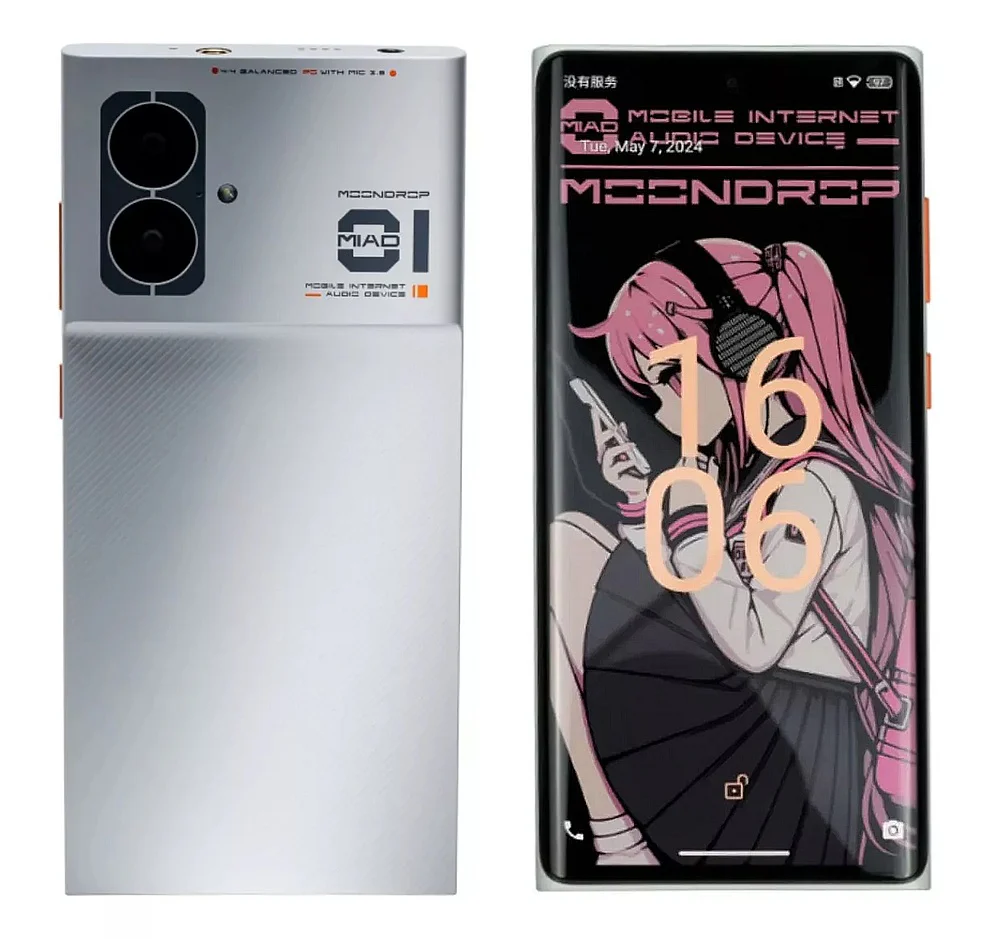 Foto 2 pulgar | Celular Moondrop Miad01 Desbloqueado 256 GB Gris