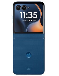 Foto 2 | Celular Motorola Desbloqueado Moto Razr 60 5g 256gb 8gb Ram Azul