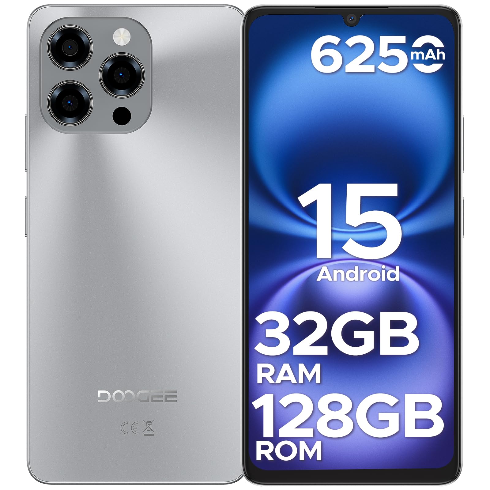 Foto 2 pulgar | Smartphone Doogee Note 58 6.75 Pulgadas 32 Gb+128 Gb Android 15 - Venta Internacional.