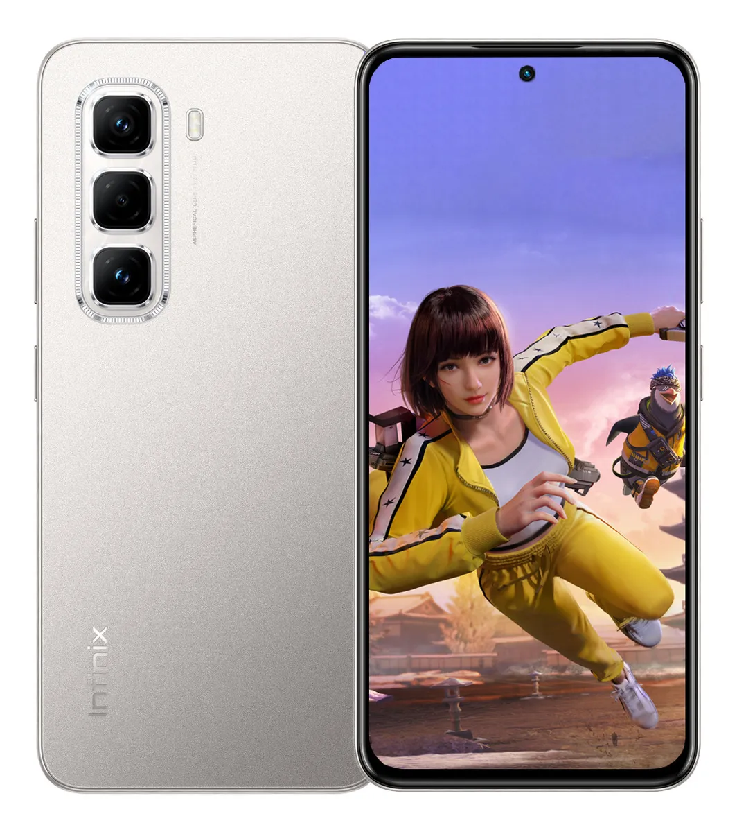Foto 5 pulgar | Infinix Hot 50 Pro Dual Sim 256 Gb 8 Gb Ram Gris Titanio