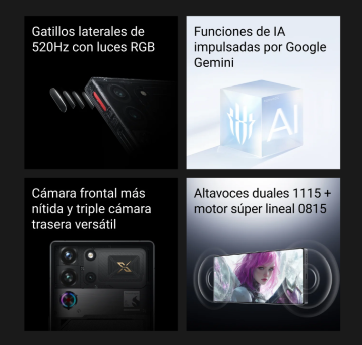 Foto 8 pulgar | Smartphone Redmagic 10 S Pro 16 Gb De Ram 512 Gb De Rom 6.85 Pulgadas 5G