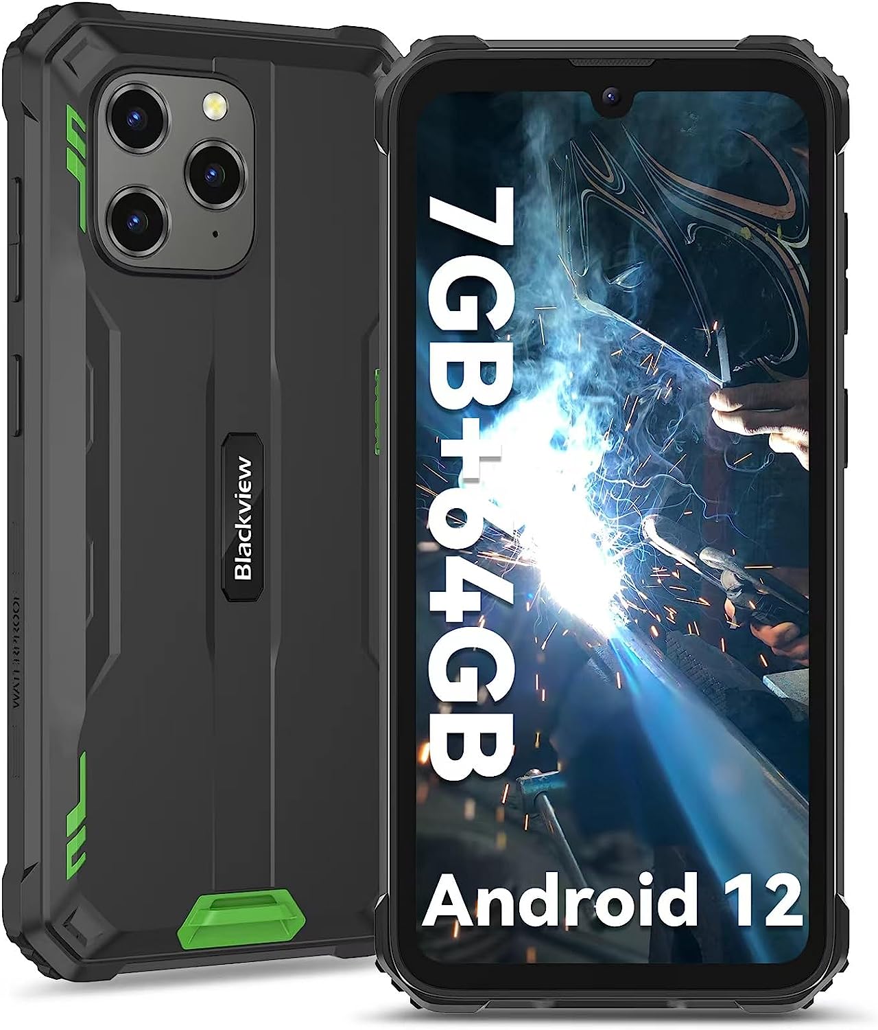 Foto 2 pulgar | Smartphone Blackview Bv5300 Pro Android 12 de 7 Gb+64 Gb/1 Tb - Venta Internacional