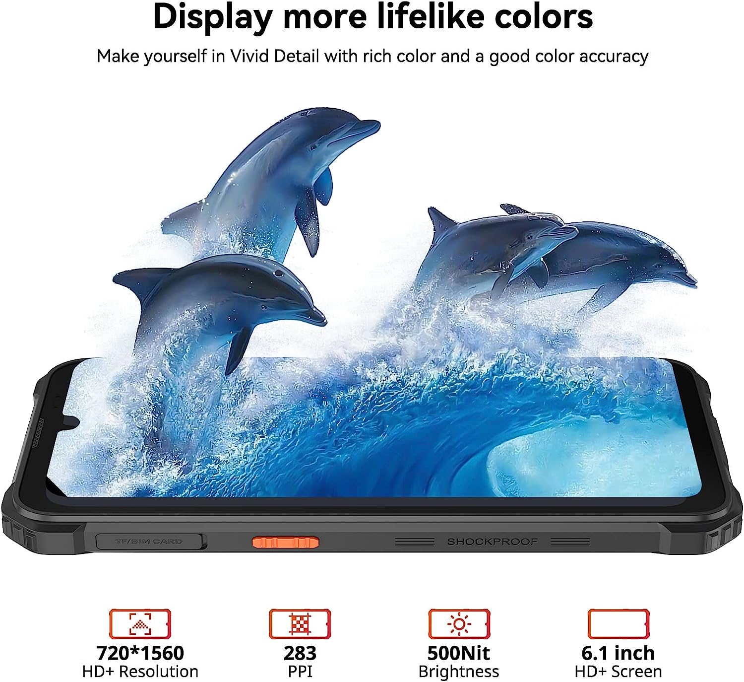 Foto 4 pulgar | Smartphone Blackview Bv5300 Pro Android 12 de 7 Gb+64 Gb/1 Tb - Venta Internacional