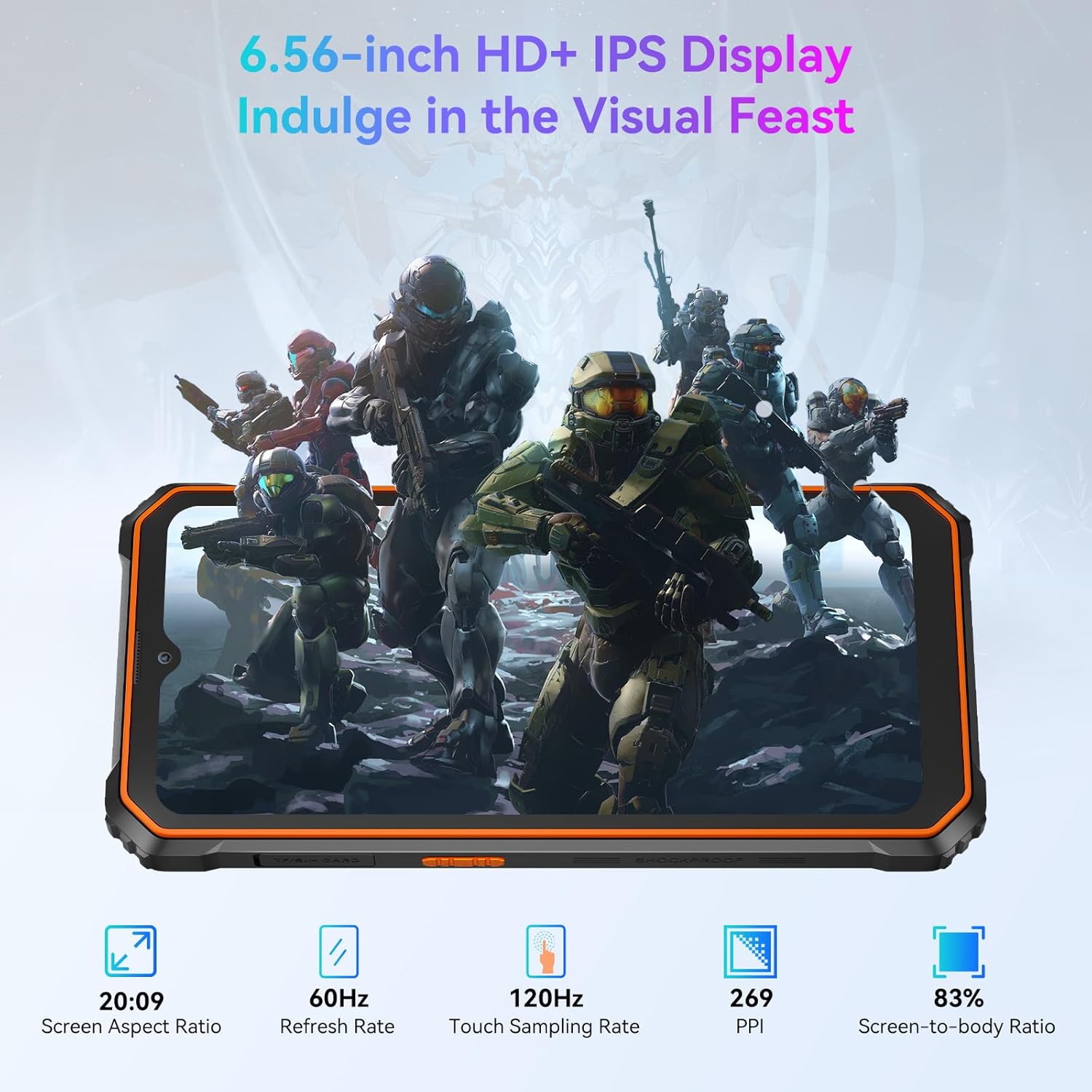 Foto 4 pulgar | Smartphone Blackview Bv6200 Pro 12 Gb de Ram 128 Gb Rom- Venta Internacional